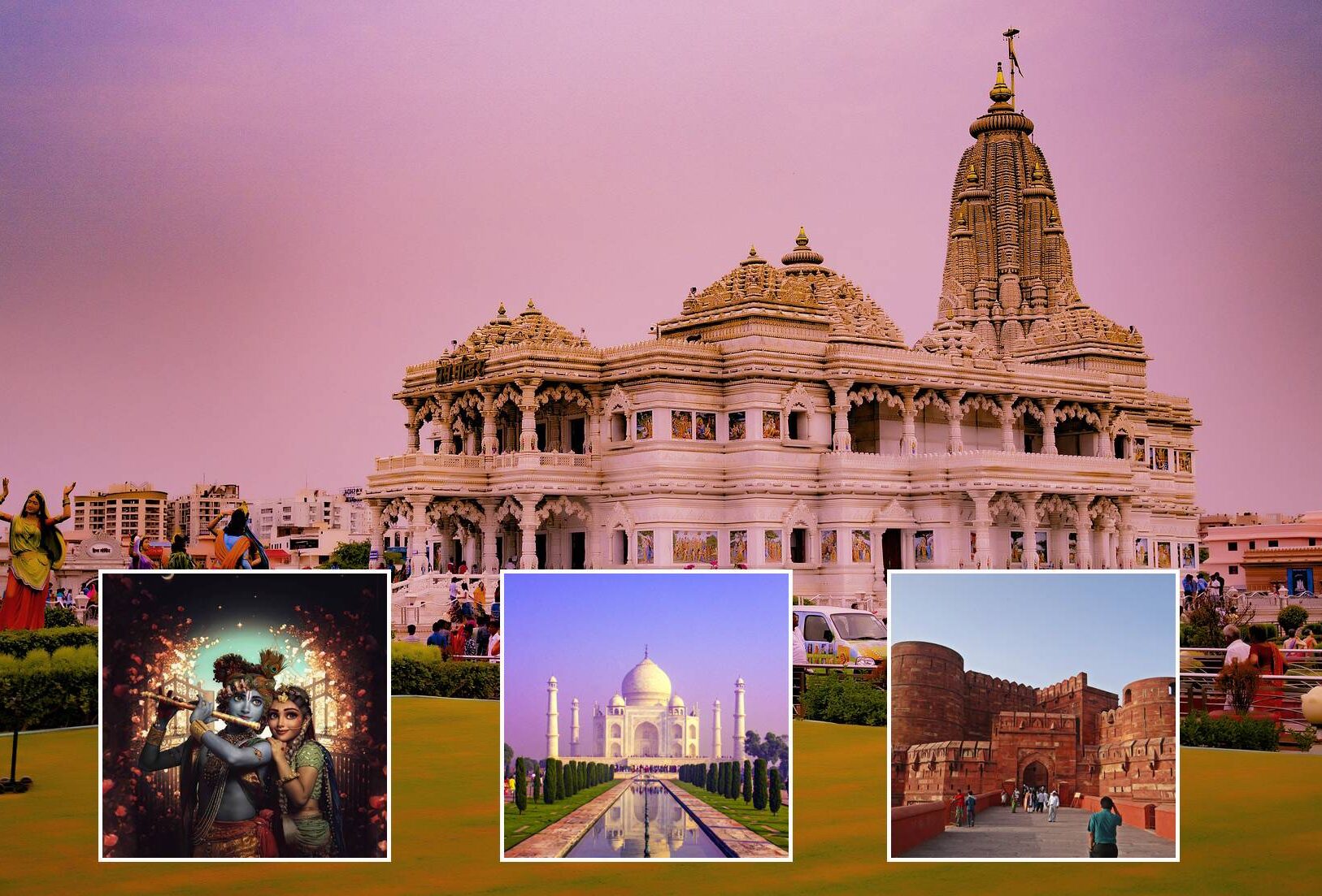 Golden Traingle with Mathura